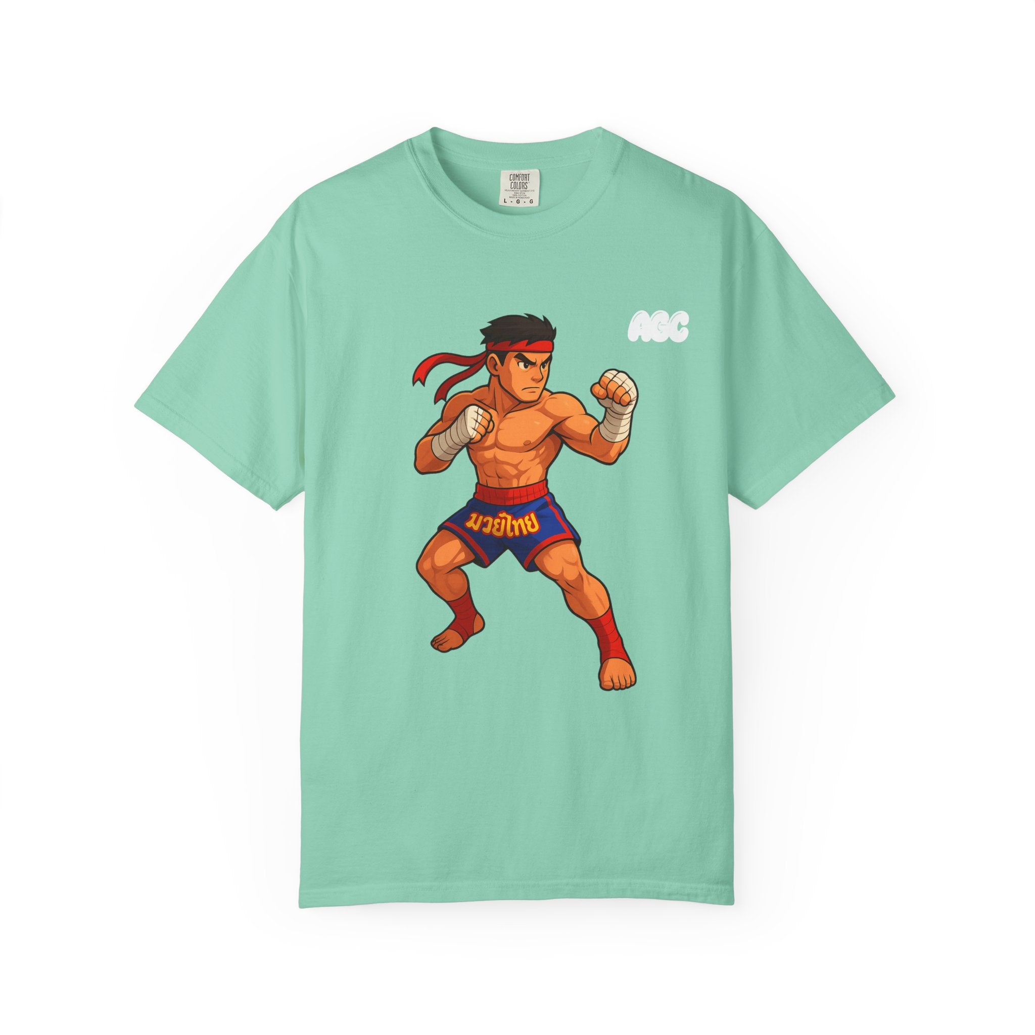 Retro Muay Thai Graphic T-Shirt - Unisex