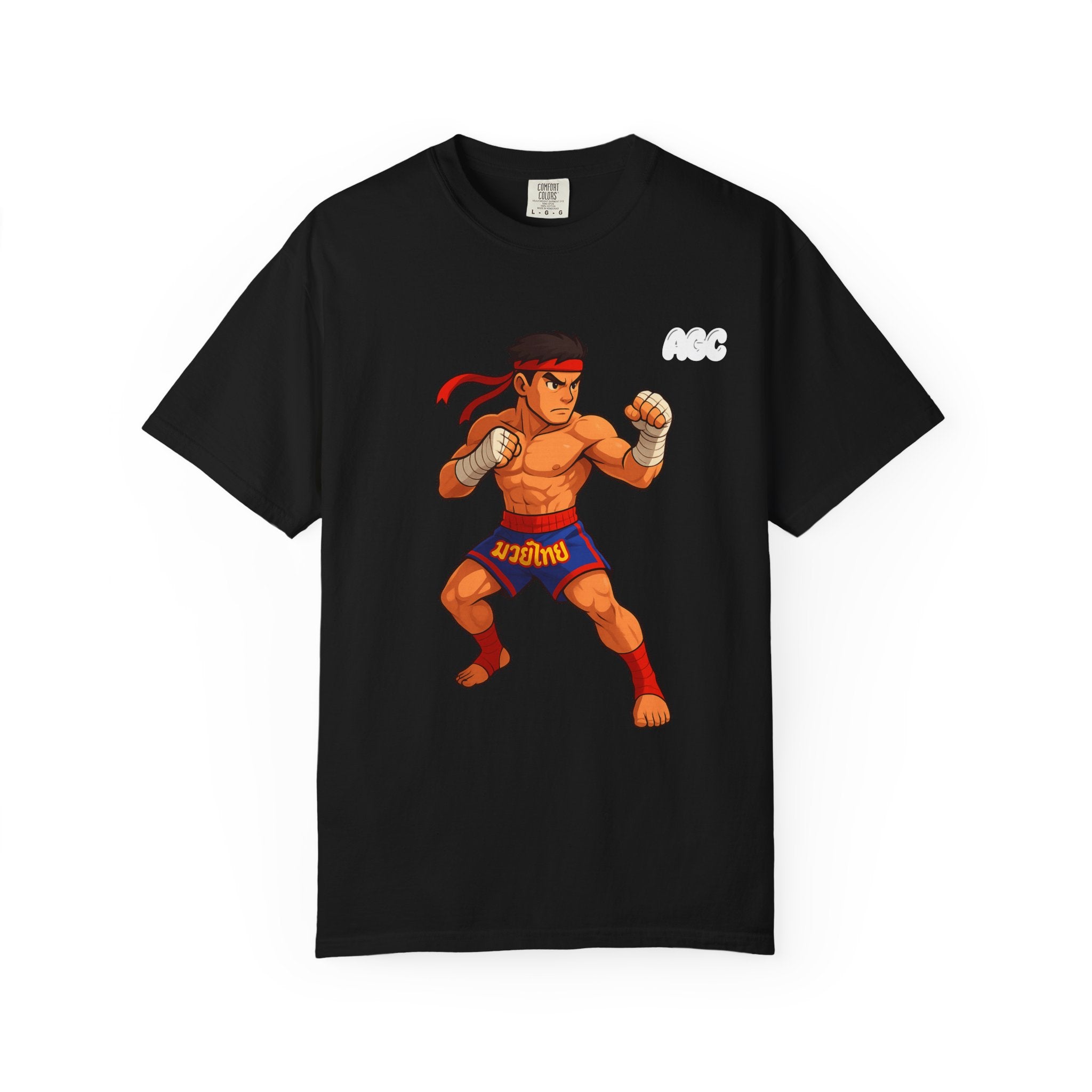Retro Muay Thai Graphic T-Shirt - Unisex
