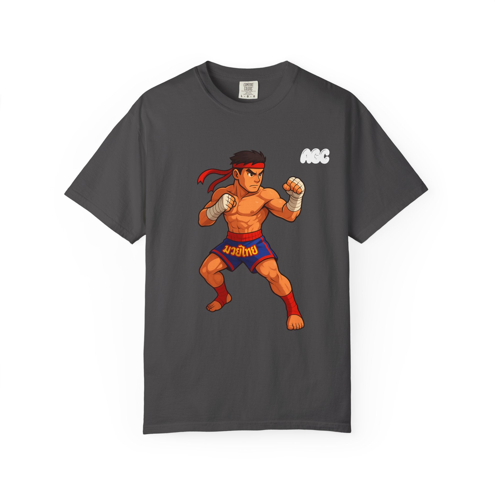 Retro Muay Thai Graphic T-Shirt - Unisex