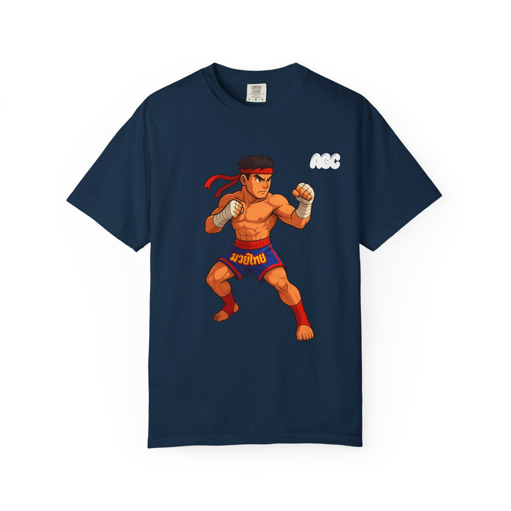 Retro Muay Thai Graphic T-Shirt - Unisex