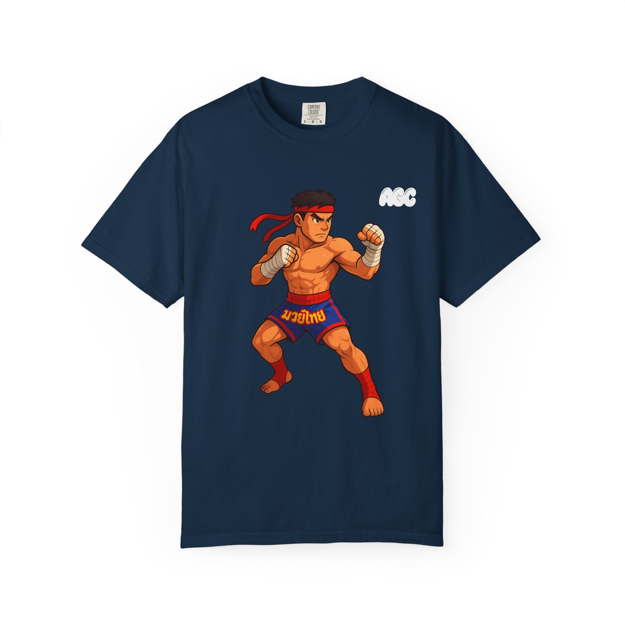 Retro Muay Thai Graphic T-Shirt - Unisex