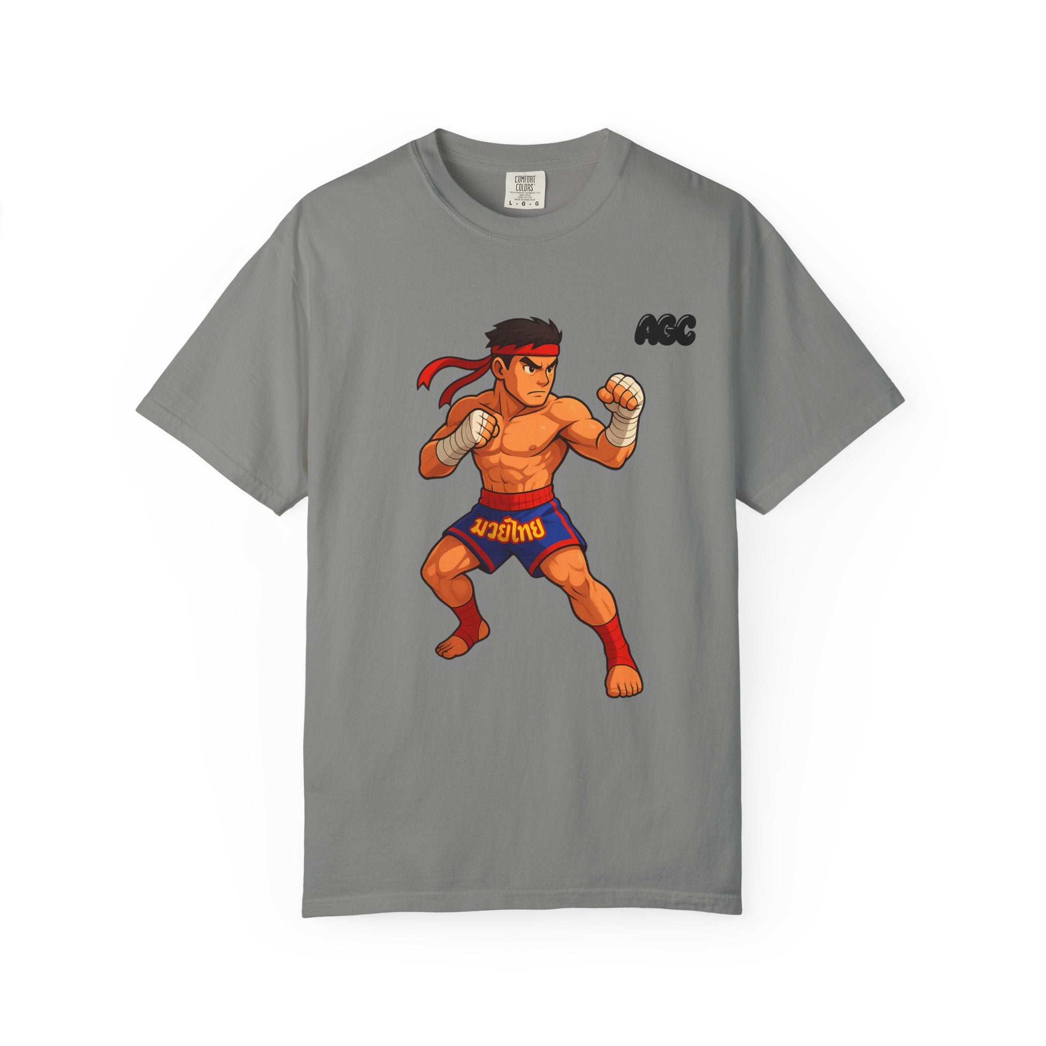 Retro Muay Thai Graphic T-Shirt - Unisex