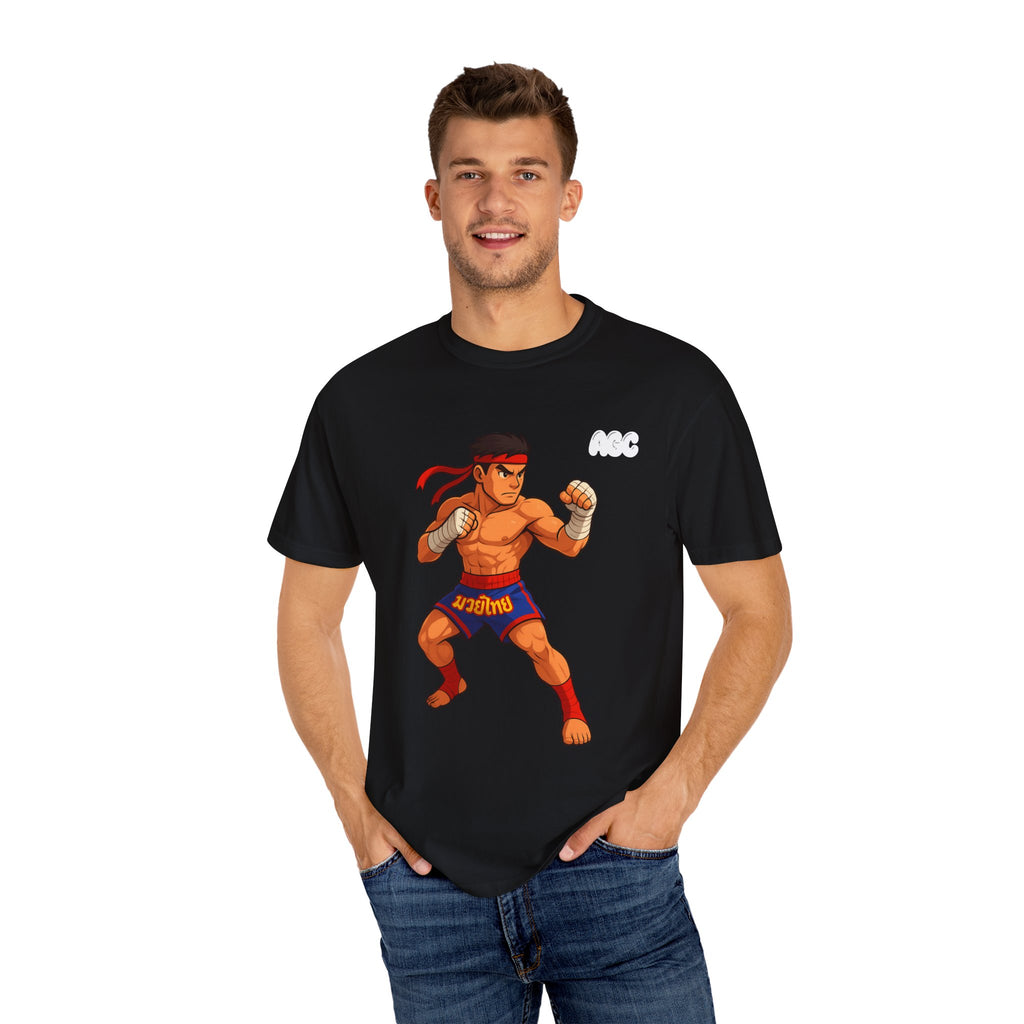 Retro Muay Thai Graphic T-Shirt - Unisex