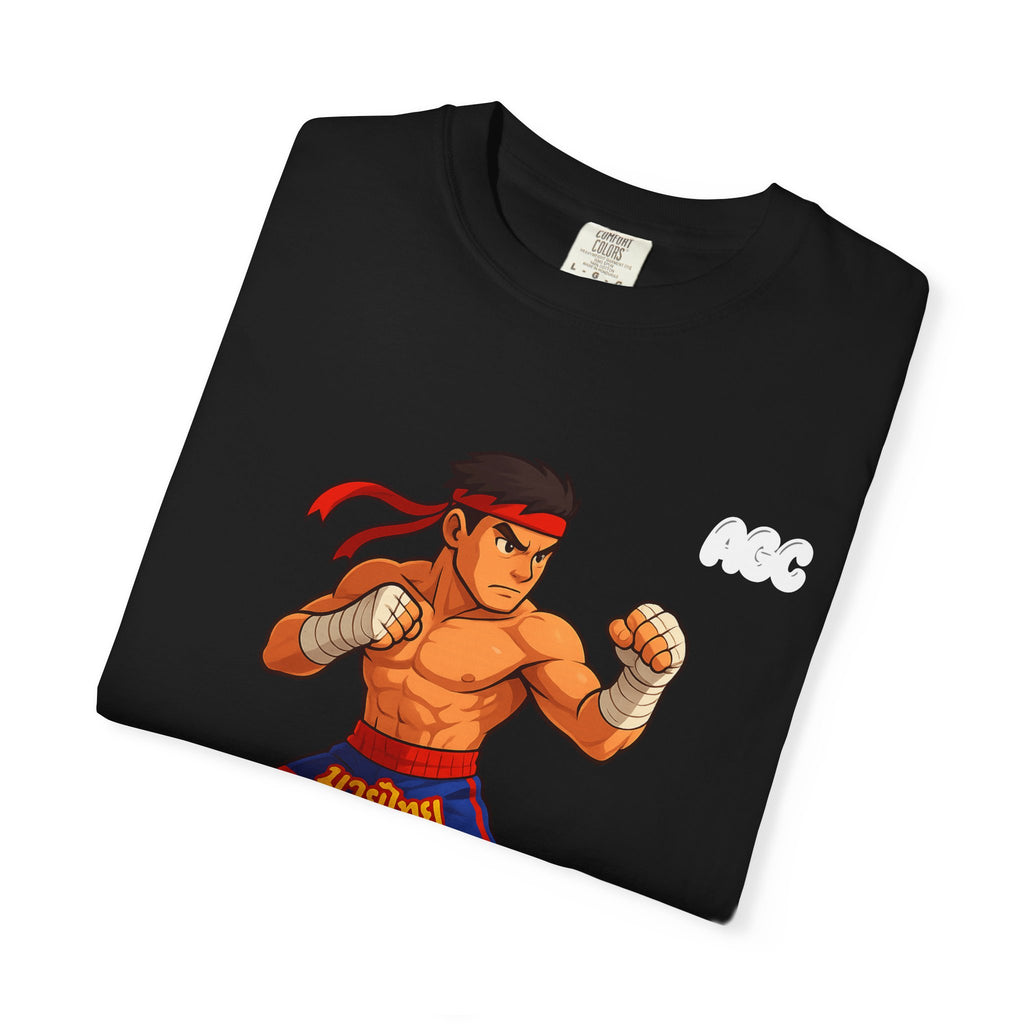 Retro Muay Thai Graphic T-Shirt - Unisex