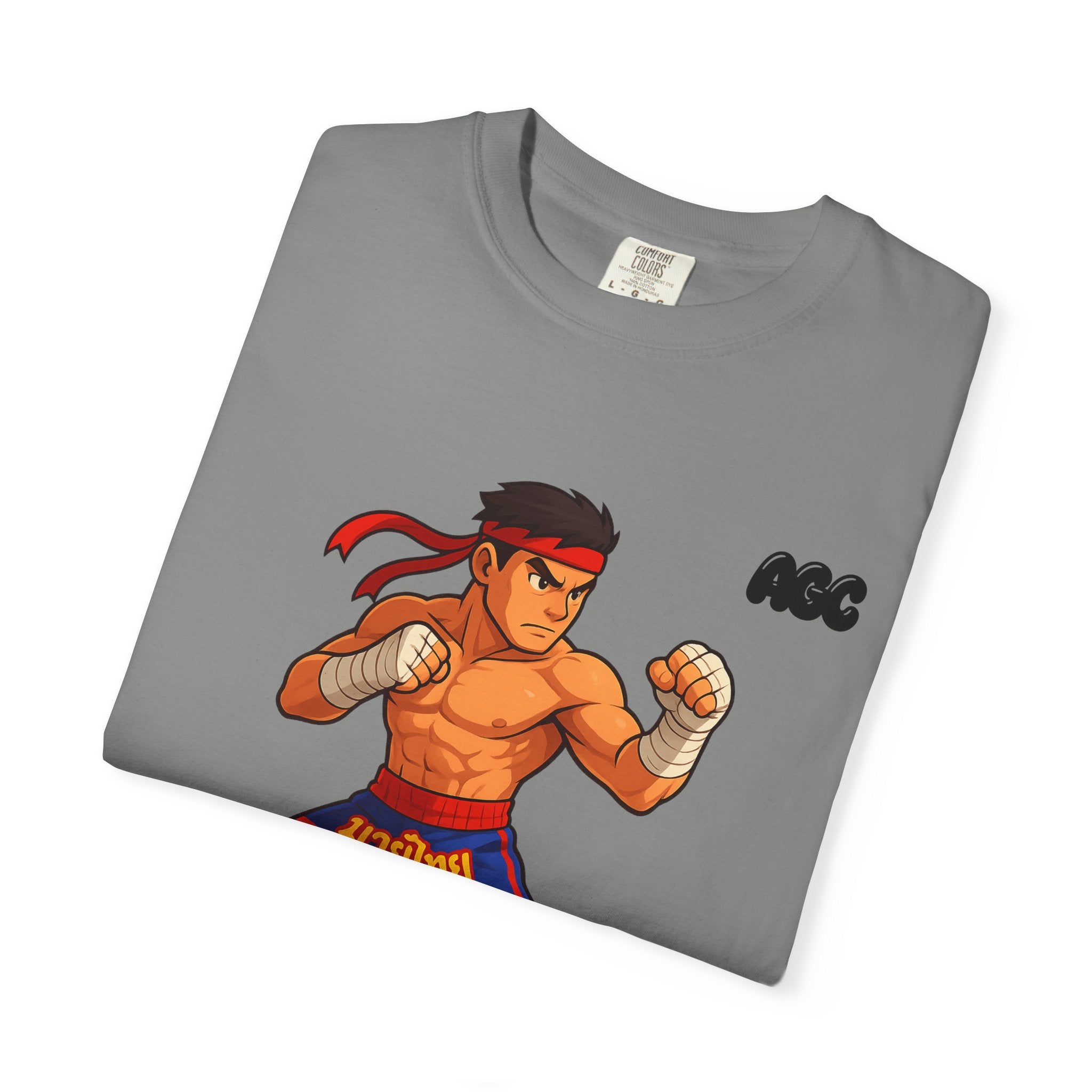 Retro Muay Thai Graphic T-Shirt - Unisex