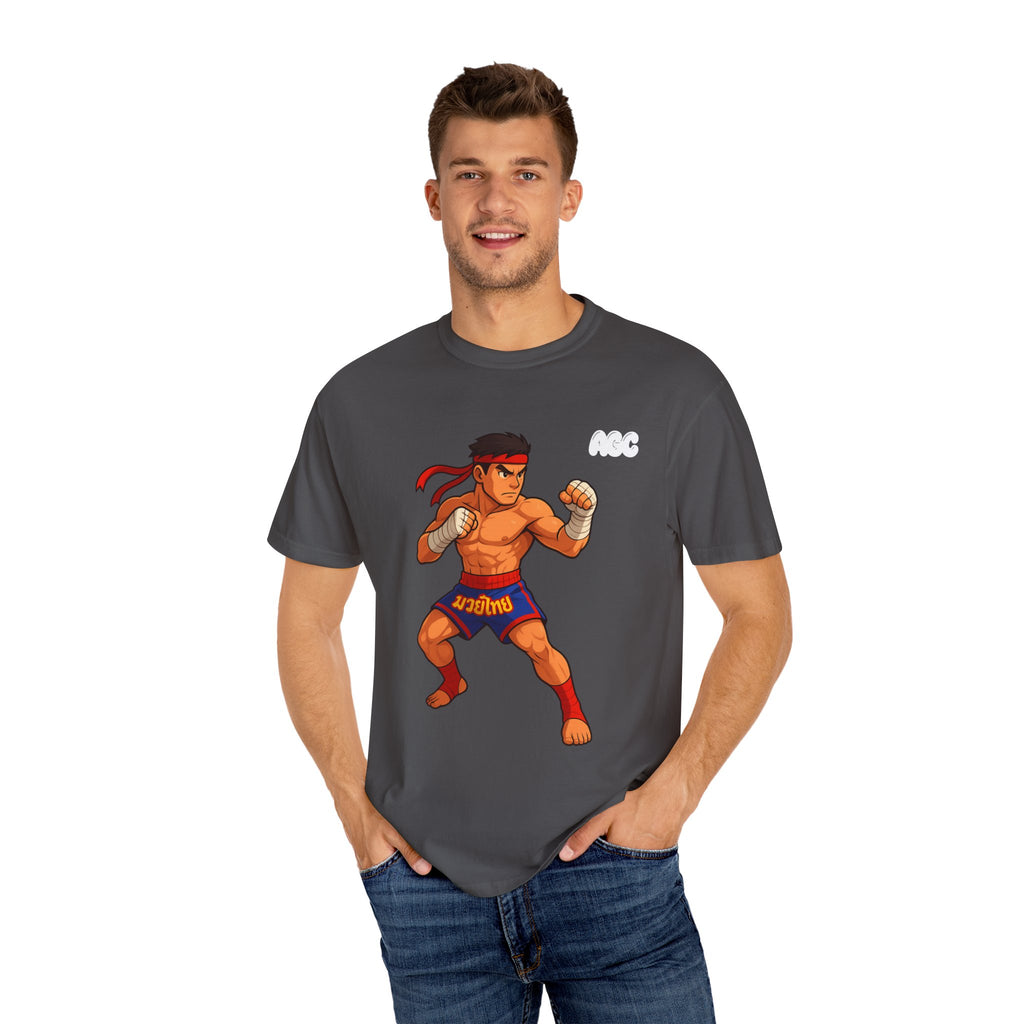 Retro Muay Thai Graphic T-Shirt - Unisex