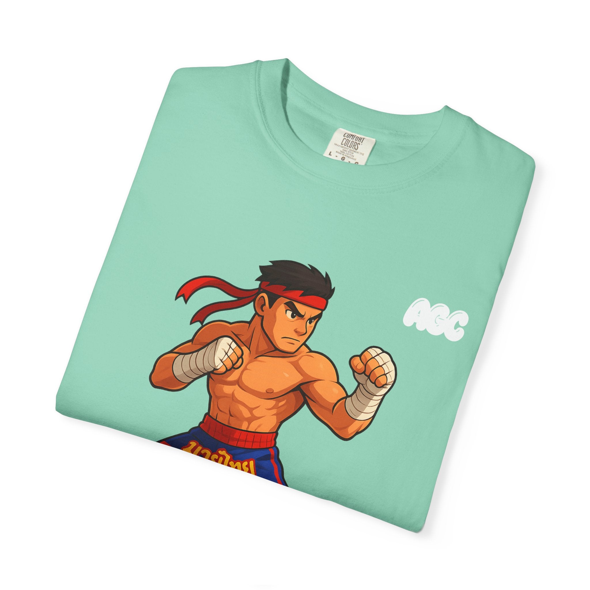 Retro Muay Thai Graphic T-Shirt - Unisex