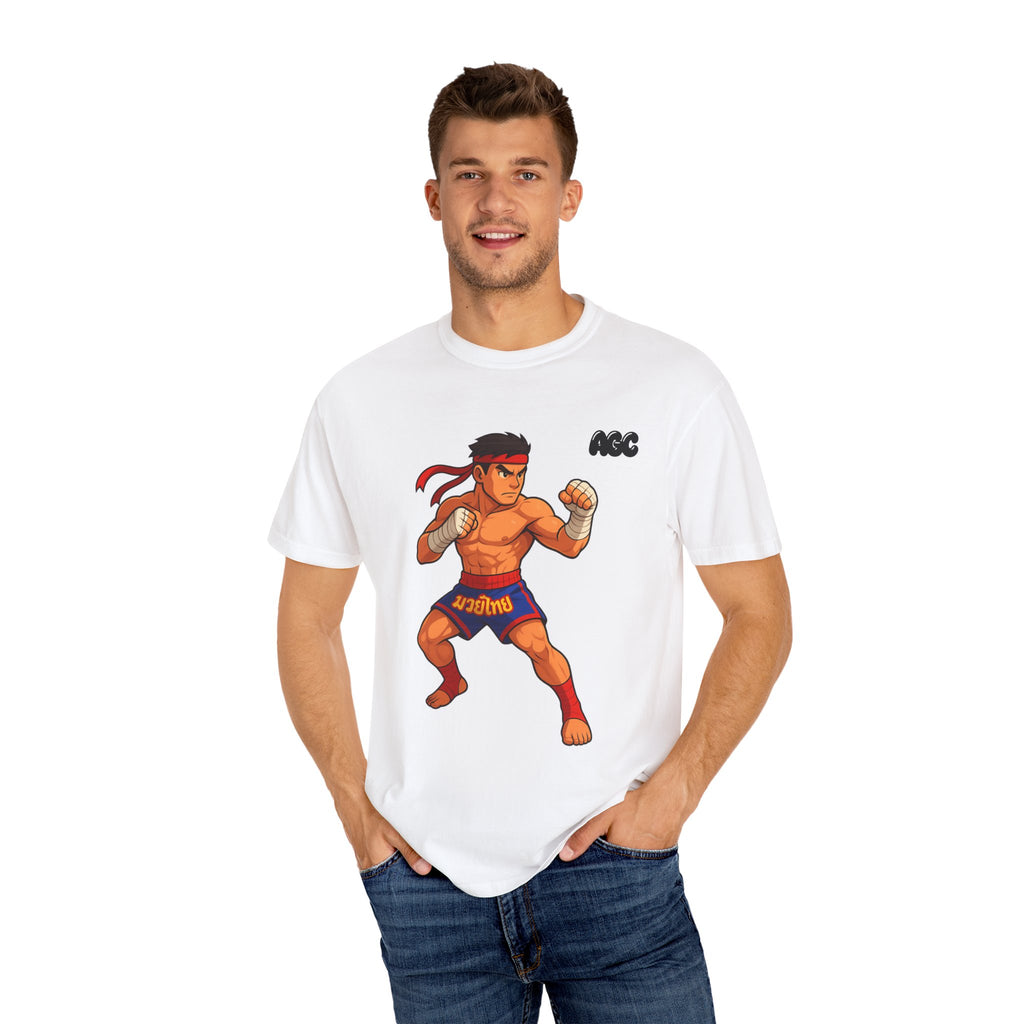 Retro Muay Thai Graphic T-Shirt - Unisex