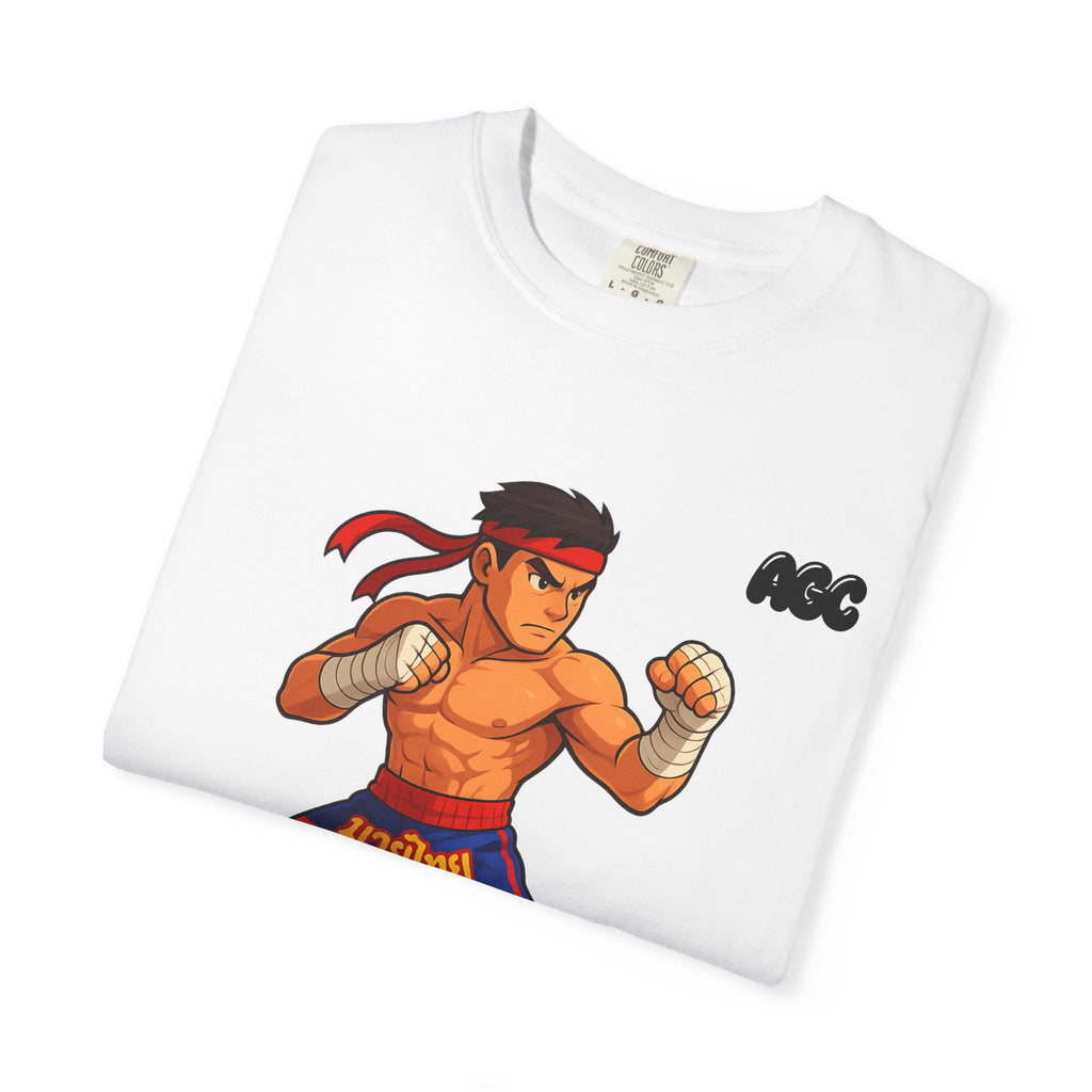 Retro Muay Thai Graphic T-Shirt - Unisex