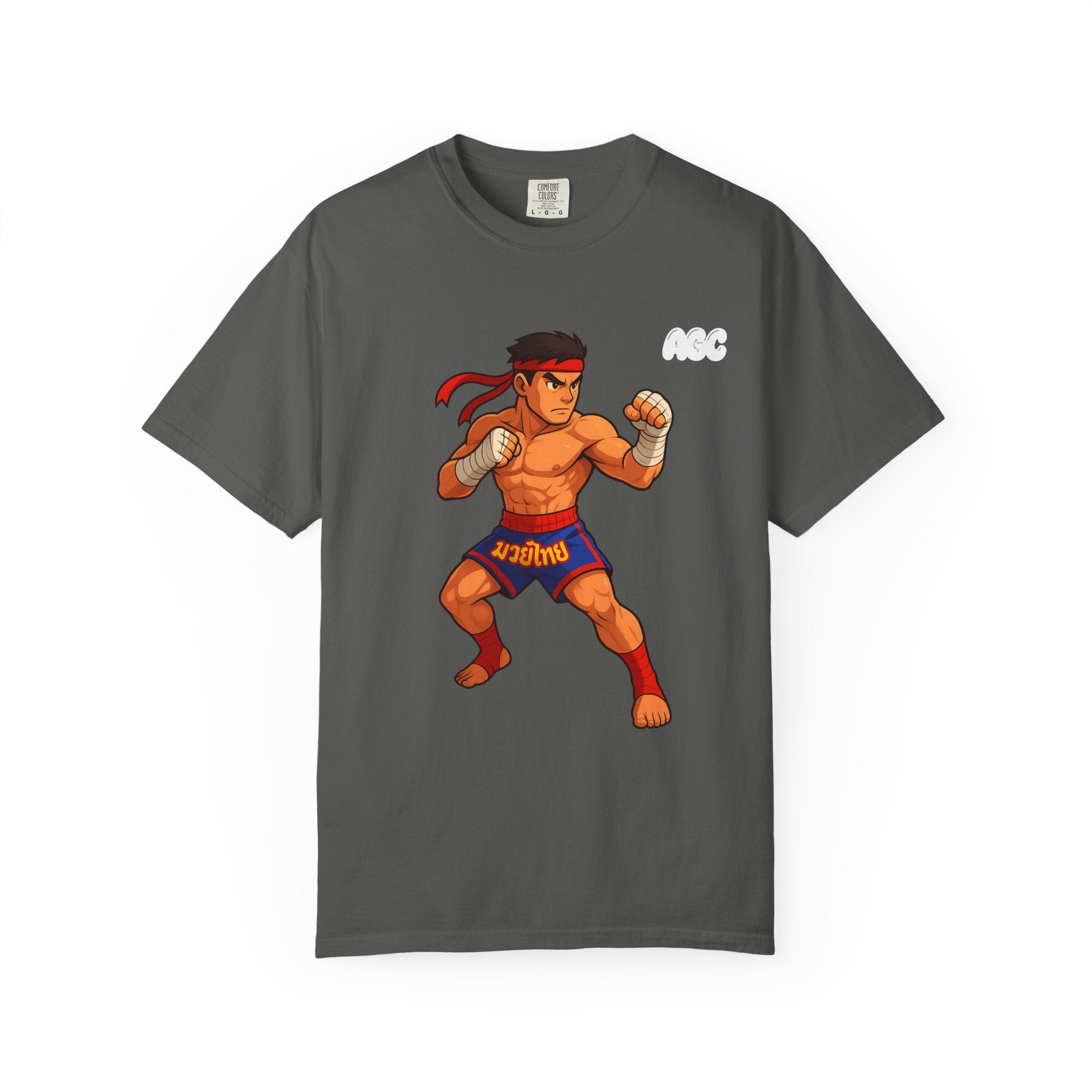 Retro Muay Thai Graphic T-Shirt - Unisex