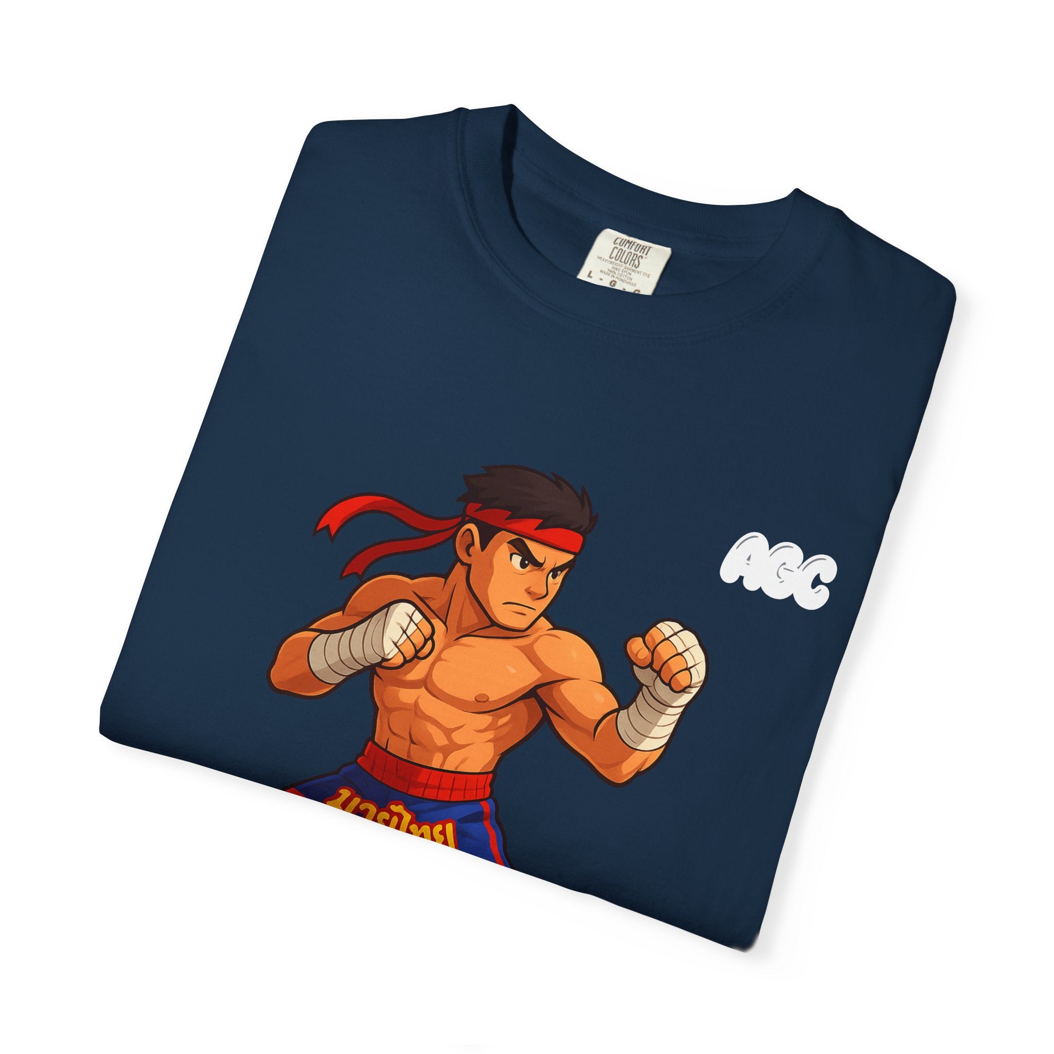 Retro Muay Thai Graphic T-Shirt - Unisex